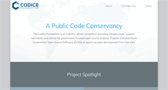 Desktop Screenshot of codice.org